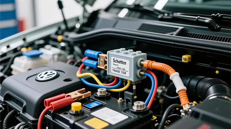 Diožu un sprieguma regulatoru pareiza uzstādīšana Volkswagen automašīnas elektrosistēmā ar profesionāliem savienojumiem