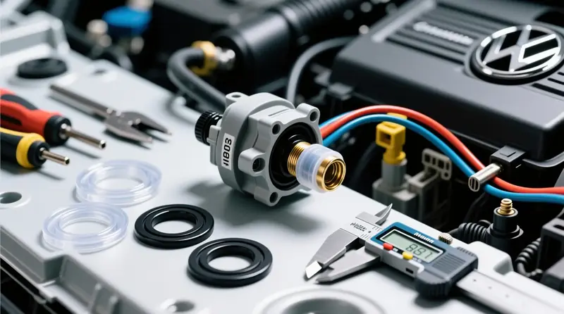 Vadu caurlaidņu un blīvējumu uzstādīšana Deutsch savienotājos Eiropas komerciālajā transportlīdzeklī ar IP67 hermētiskumu