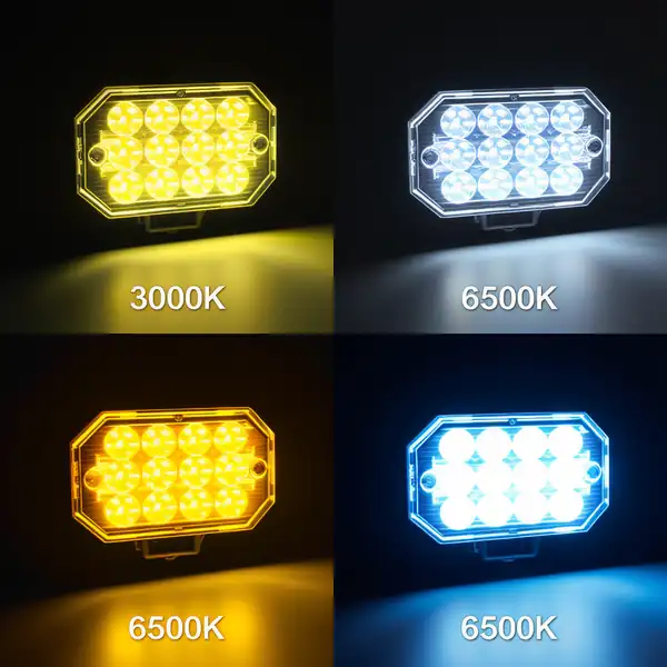 LED Papildlukturi: Krāsas Temperatūras Ceļvedis 3000K-6500K