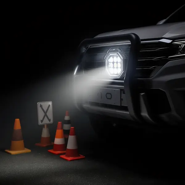LED Papildlukturi CRI Krāsu Atveidošana Drošai Braukšanai