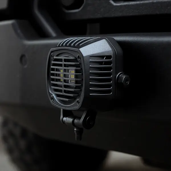 Lietas alumīnija LED papildgaismekļa korpuss ar optimālu siltuma novadīšanu off-road transportlīdzeklim