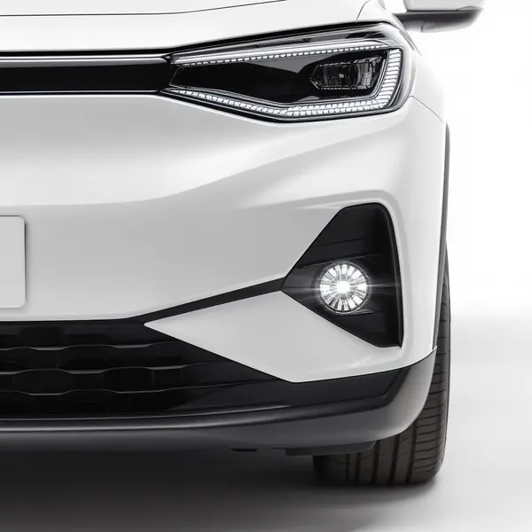 Volkswagen ID.4 elektromobilis ar LED papildapgaismojuma sistēmu - enerģijas efektīvs risinājums