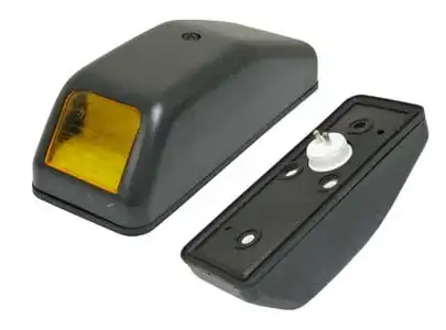 Dzelteni hologēnu sānu gabarītu lukturi