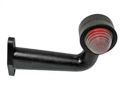 Sānu hologēnu gabarītu lukturi ar gumijas kāju