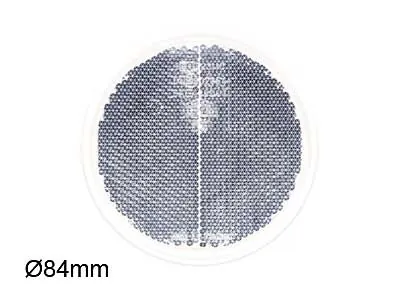 TALMU Reflector caurspīdīgs atstarotājs ar M5 skrūvi, Ø 84mm - Papildlukturi.lv