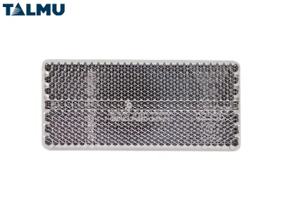 TALMU Reflector - Caurspīdīgs, Līmējams Auto Atstarotājs 31.5x69mm - Papildlukturi.lv
