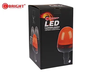 LED bākugunis ar caurules stiprinājumu 80 LED IP56 12-24V - Attēls 2