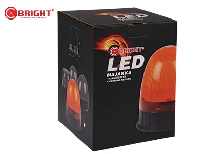LED bākuguns 80 LED IP56 12-24V ECE R10 oranžās bākugunis - Attēls 2
