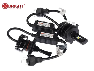 H4 LED auto spuldžu komplekts, 2 gab, 38W 6000K ar Icematrix dzesēšanu, 3200lm - Attēls 2