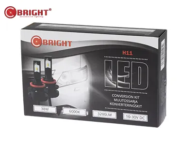 H11 LED auto spuldžu komplekts, 2gab, 38W 6000K ar Icematrix dzesēšanu, 3200lm - Attēls 3