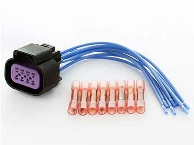 Remonta komplekts aizmugures luktura kabelim, 8-pin savienotāji, 0,75mm², piemērots Fiat Ducato, Peugeot Boxer 2006+ - Papildlukturi.lv