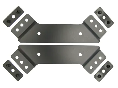 Metāla stiprinājuma komplekts bākuguņu panelim ar gumijas amortizāciju - Universāls montāžas risinājums - Papildlukturi.lv