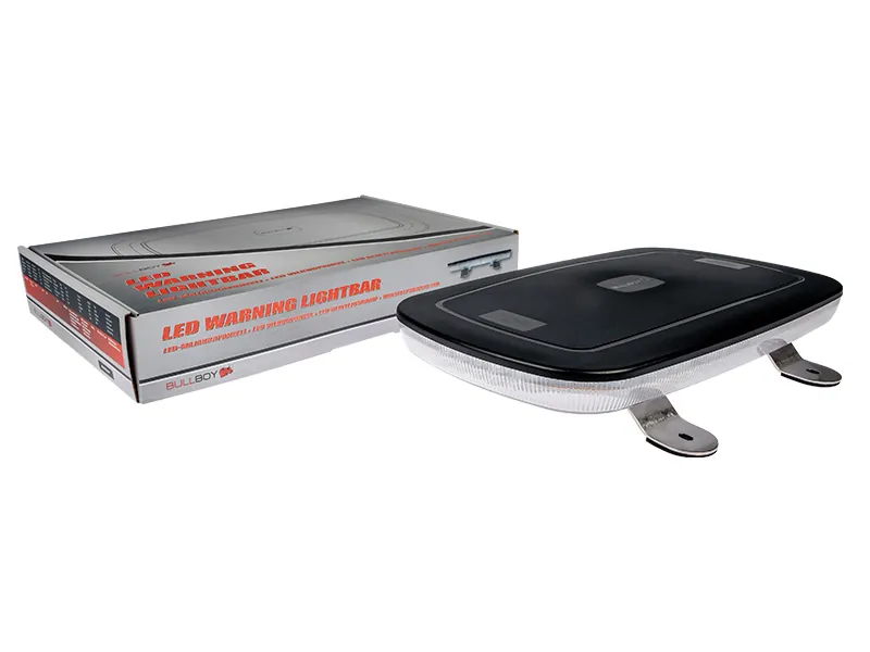 LED bākugunis Bullboy 381mm oranža brīdinājuma panelis 10-30V, IP67, ECE R65 - Attēls 4