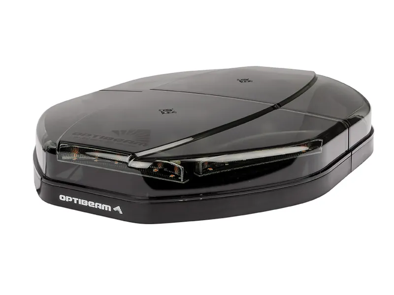 OPTIBEAM LED Beacon Panel Dark Phantom 400 ar 36 LED, IP67 aizsardzību, 10-30V spriegumu - Papildlukturi.lv