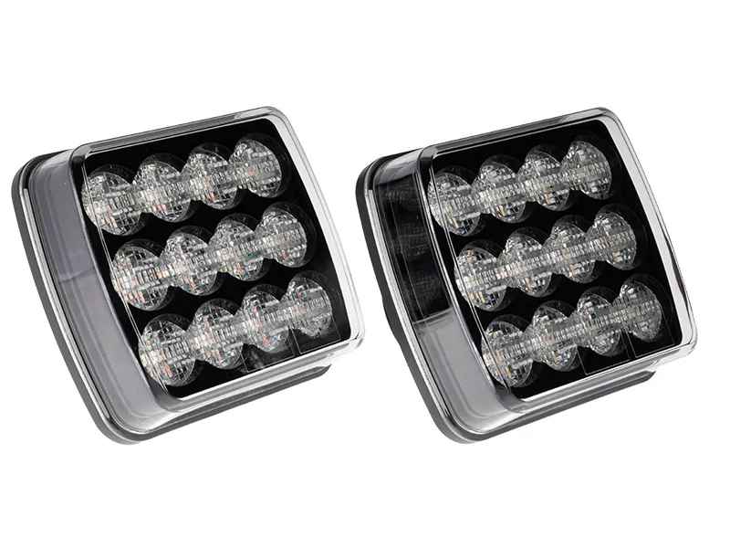 OPTIBEAM Dark Phantom Bezvadu LED Aizmugures Lukturi Komplekts ar IP67 Aizsardzību, 12-24V - Attēls 3