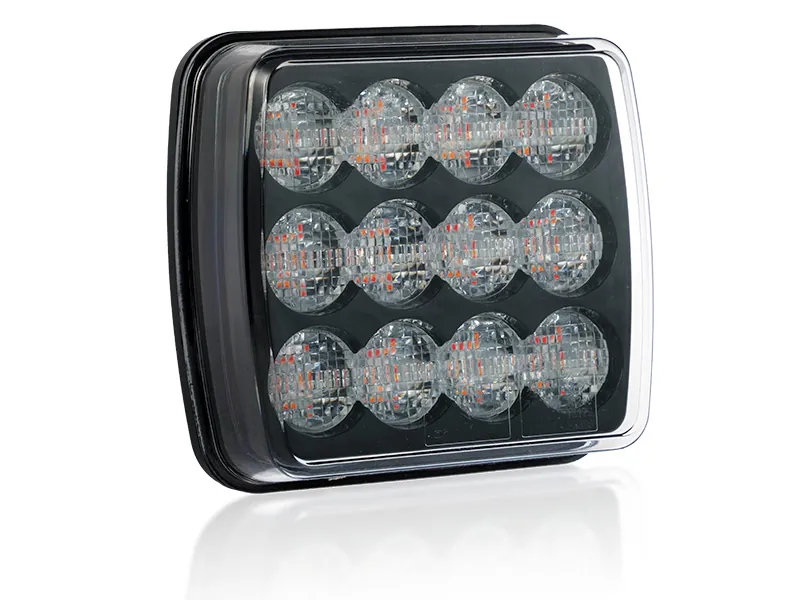 OPTIBEAM Dark Phantom LED Aizmugures Lukturis - IP67, 12-24V, ECE Sertificēts - Attēls 3