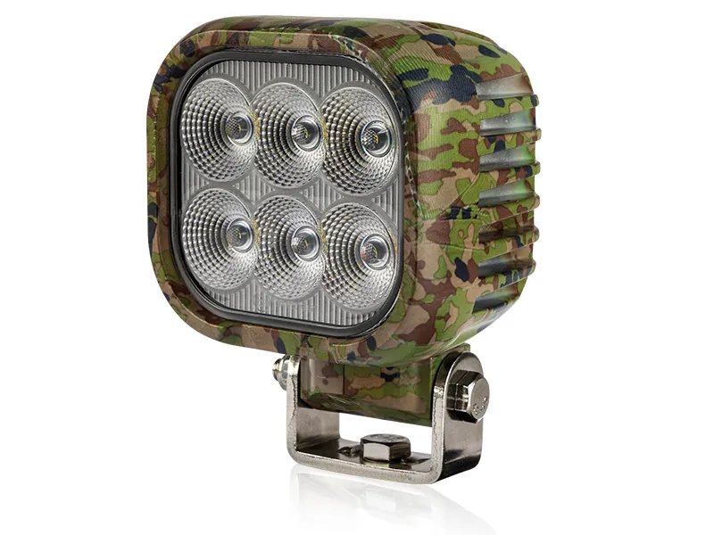 LED darba lukturi OSRAM 6x10W 9-32V IP68, 4330Lm, R10, 5000K - Attēls 2