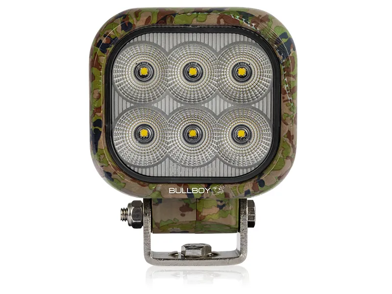 LED darba lukturi OSRAM 6x10W 9-32V IP68, 4330Lm, R10, 5000K - Attēls 3