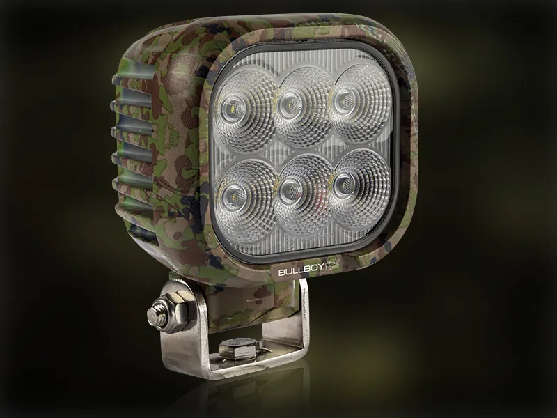 LED darba lukturi OSRAM 6x10W 9-32V IP68, 4330Lm, R10, 5000K - Attēls 4