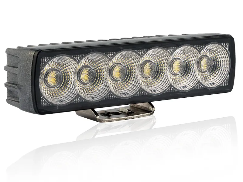 BULLPRO SPECTRUM SLIM 18 LED Darba Lukturis | 2500lm | IP68 | 9-32V | 6x Osram LED - Papildlukturi.lv