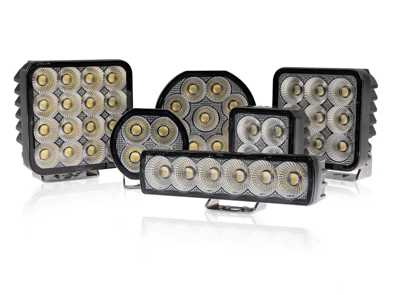BULLPRO SPECTRUM SLIM 18 LED Darba Lukturis | 2500lm | IP68 | 9-32V | 6x Osram LED - Attēls 2