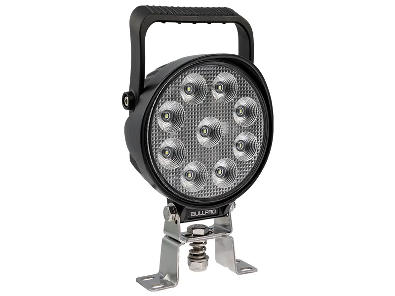 Bullpro LED Darba Lukturis ar Rokturi - 54W, IP68, 9-36V, 5100lm, Plata Gaisma - Attēls 2