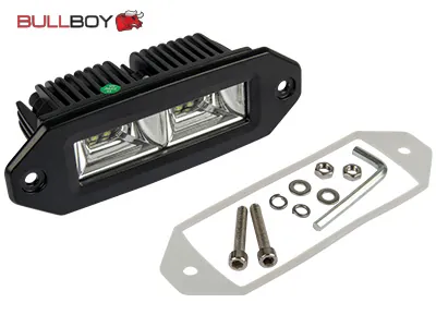 LED auto lukturi iegremdējams darba lukturis 9-30V 2000Lm IP67 - Attēls 4