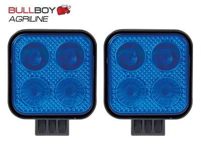 LED darba lukturi miglotāju apgaismojumam, zili, IP67, 12W - Attēls 2