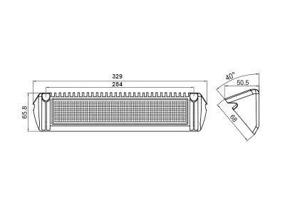 LED darba lukturis 12-24V 2300Lm IP67 5000K alumīnija korpuss - Attēls 2