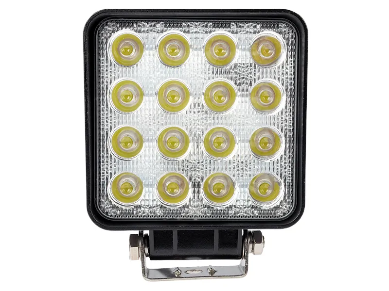 LED darba lukturi 16x3W 3000lm IP67 9-32V Alumīnija korpuss - Attēls 2