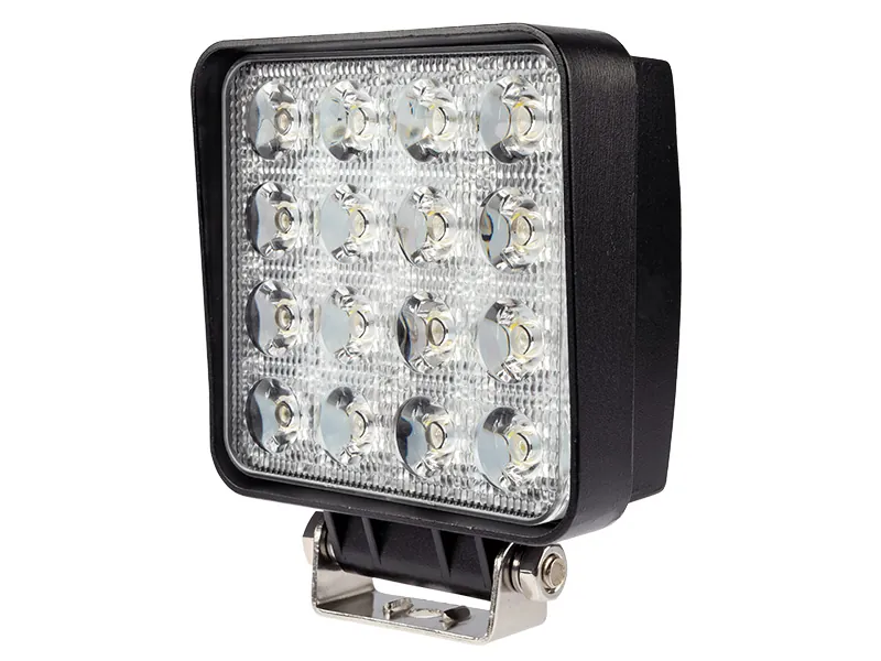 LED darba lukturi 16x3W 3000lm IP67 9-32V Alumīnija korpuss - Attēls 3