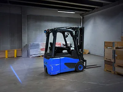 LED darba lukturi FORKLIFT BLUE LINE 9-110V 18W IP67 - Attēls 3
