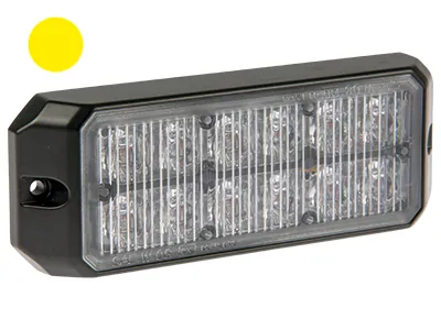 AXIXTECH LED Horizontālais Signalizācijas Lukturis, IP67 Ūdensizturīgs, 12-24V, 25 Zibšņu Režīmi