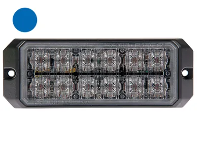 AXIXTECH LED Horizontālais Signāllukturis ar Zilu Gaismu, IP67 Aizsardzību, 12-24V - Attēls 2