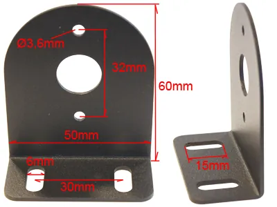 L-profila Montāžas Kronšteins LED lukturiem 1603-300548/300549 - Spectehnikas Stiprinājuma Elements