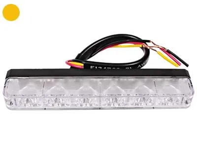 AXIXTECH LED Horizontālā Signālgaisma Ar 23 Mirgošanas Režīmiem, IPX8, 12-24V, ECE R65 - Attēls 2