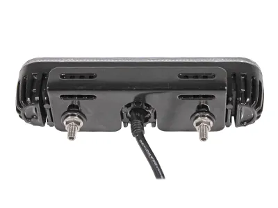 Horizontālā LED signāllampa, ECE R65/R10 sertificēts stroboskops ar 6 EffectLED, IP67 aizsardzību un 12-24V spriegumu - Attēls 2