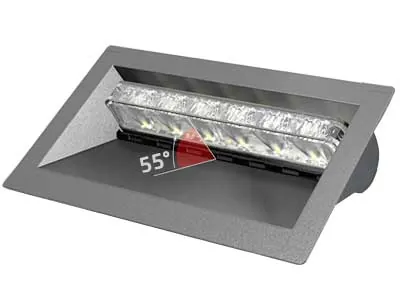 Profesionāls Windshield Shroud Kit ES6 Zibspuldzēm - Pašlīmējoša Montāža ar 55° Regulējumu - Attēls 2