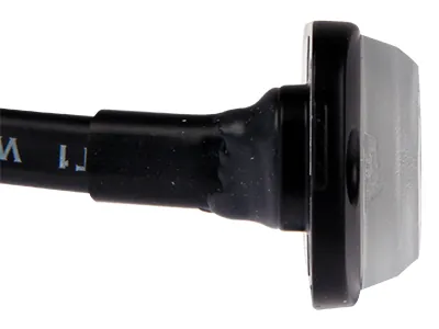 AXIXTECH Ultra-plānais LED Grille lukturis - balta gaisma, 12 mirgošanas režīmi, IPX8 ūdensizturīgs, 12-24V - Attēls 4