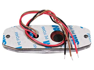 Led Autolamps Zilais LED Stroboskops, 3 SMD 3W, IPX7, 12-24V, ECE R65 - Attēls 2