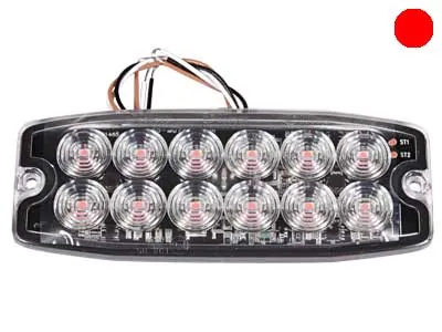 AXIXTECH Ultra plānais LED stroboskops ar SAE & ECE R65 Class 1 sertifikāciju, IP67 aizsardzību, 12-24V