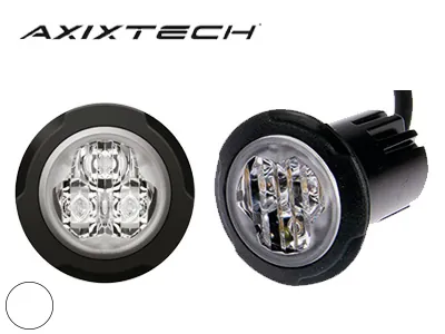 AXIXTECH Horizontālais LED signālgaismas lukturis 16 Zibšņu Režīmi 12-24V ECE R65/R10 Sertificēts
