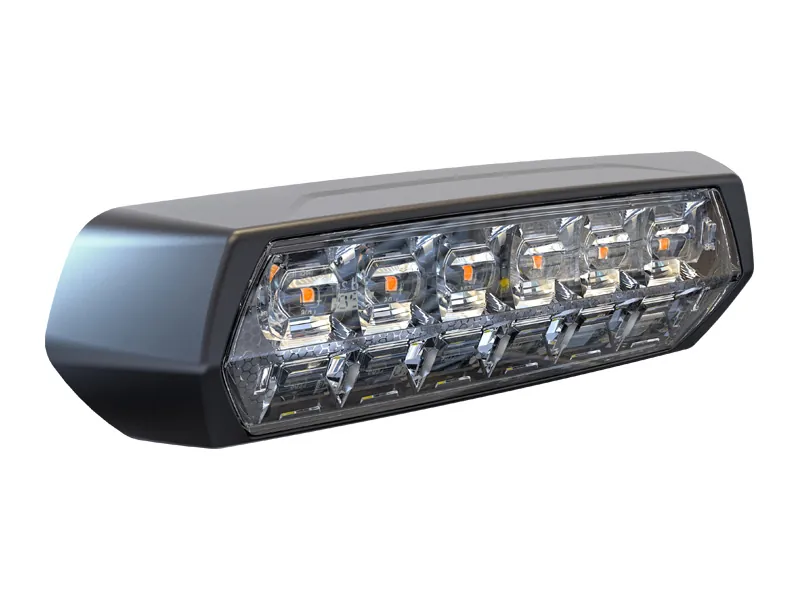 AXIXTECH LED Brīdinājuma/Darba lukturis ar 12 diodēm, IPX7, 12-24V, 1700lm, ECE R65 - Attēls 2