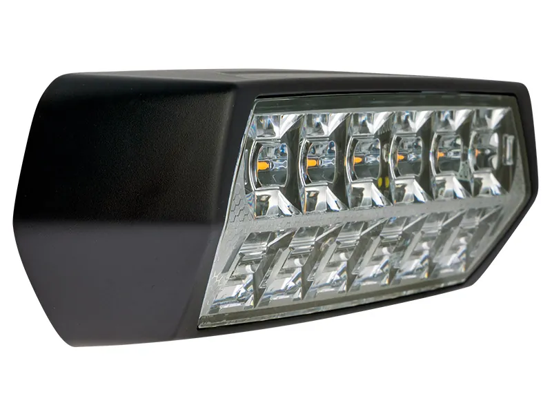 AXIXTECH LED Brīdinājuma/Darba lukturis ar 12 diodēm, IPX7, 12-24V, 1700lm, ECE R65 - Attēls 3