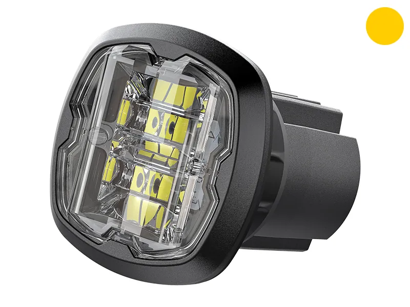 Axixtech Crown Series LED Stroboskops ar 270° Redzamību - 12-24V, IPX7 Ūdensizturīgs