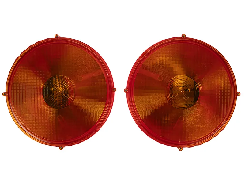 Dubulta LED Brīdinājuma Gaismu Komplekts Būvlaukumiem un Transportlīdzekļiem - 12/24V - EN12352 Sertifikācija - Attēls 2