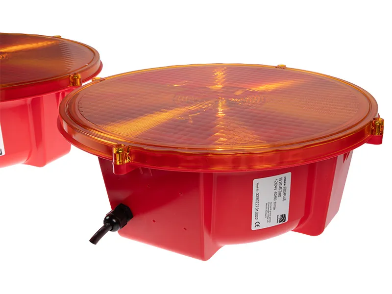 Dubulta LED Brīdinājuma Gaismu Komplekts Būvlaukumiem un Transportlīdzekļiem - 12/24V - EN12352 Sertifikācija - Attēls 5