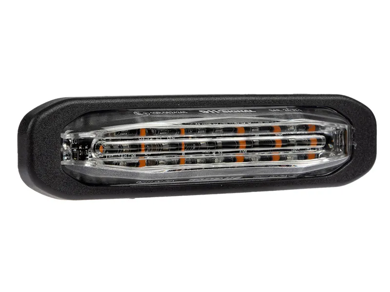 911Signal Ultra-plāna LED signālgaisma - IP67/IP69K, 12-24V, Horizontāla uzstādīšana - Attēls 2