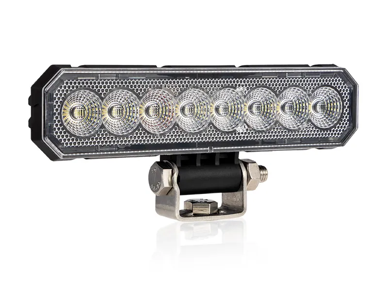BULLBOY PROLINE SLIM LED Darba Lukturis 2000lm, IP67/IP69K, 12-30V, Augstas Izturības Plastmasas Korpuss