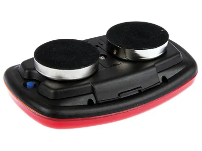 Pārnēsājams LED brīdinājuma lukturis ar 18 spilgtām sarkanām diodēm, bateriju barošana, 180 zibšņi/min - Attēls 3